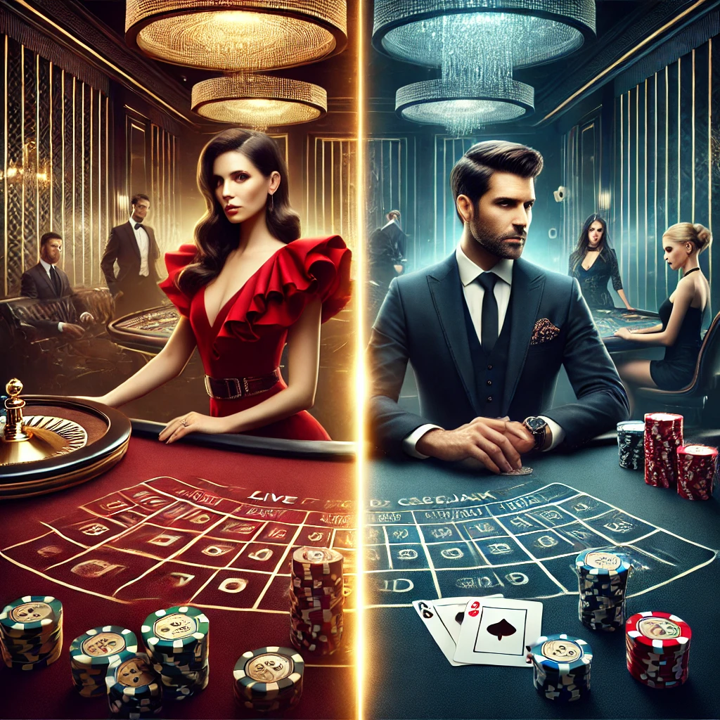 Game Casino Online : Live Baccarat Atau Live Blackjack Paling Menguntungkan?