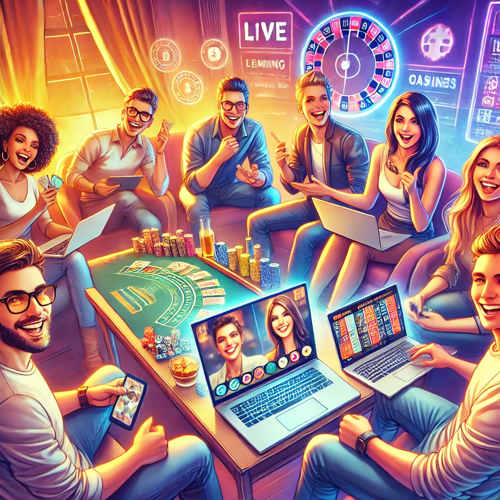 Main Live Casino Online Bareng Teman, Makin Seru!