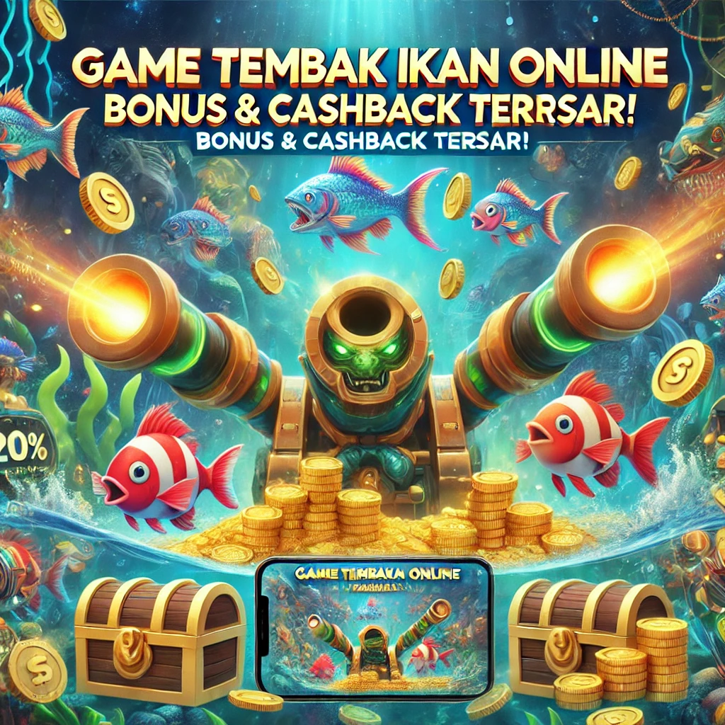 Pilihan Game Tembak Ikan Online Dengan Bonus dan Cashback Terbesar