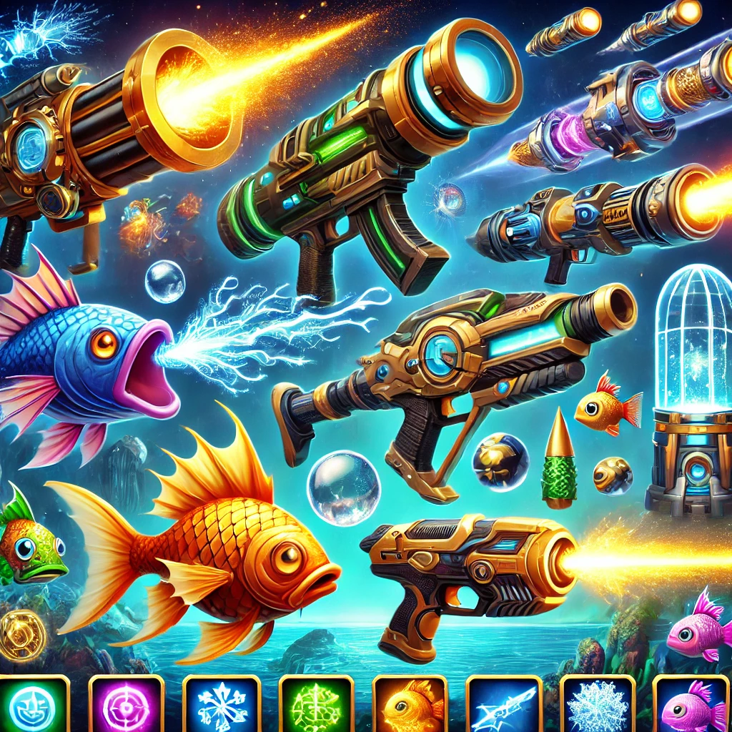 Review Lengkap Senjata Terbaik di Game Tembak Ikan Online – Mana yang Paling Efektif?