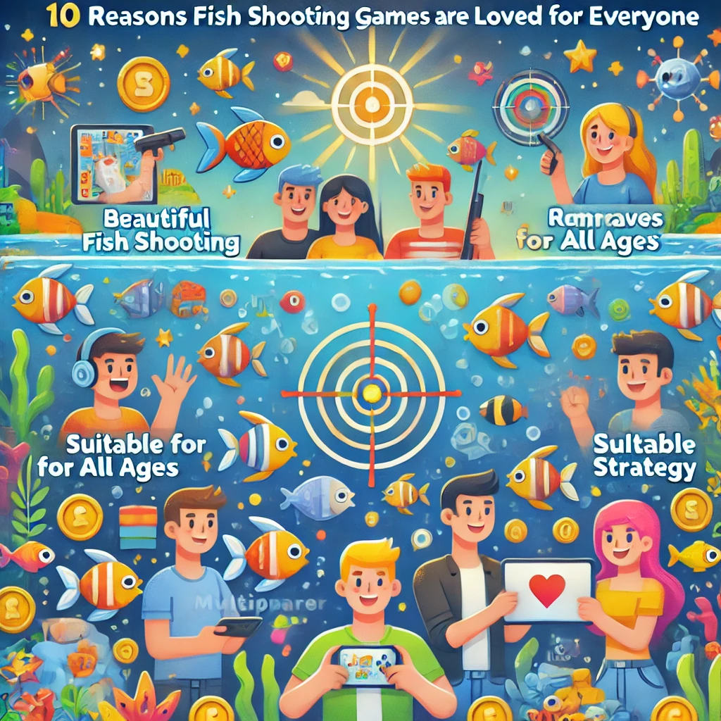 10 Alasan Mengapa Game Tembak Ikan Online Disukai Semua Kalangan